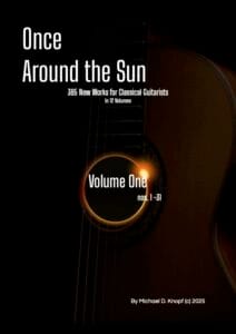 Once Around the Sun – Volume 1 - Score Cover