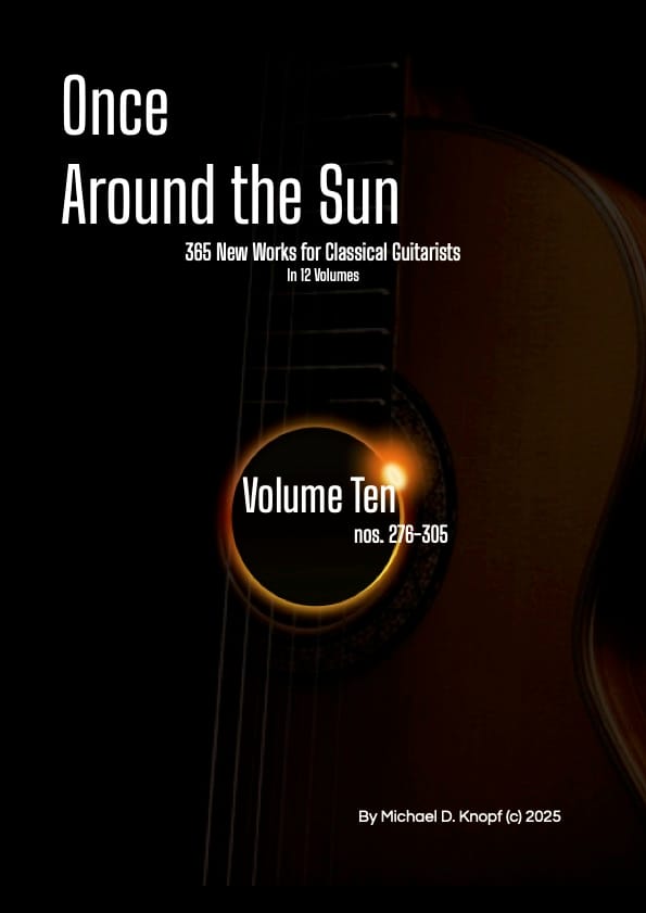 Once Around the Sun – Volume 10 - Score Cover