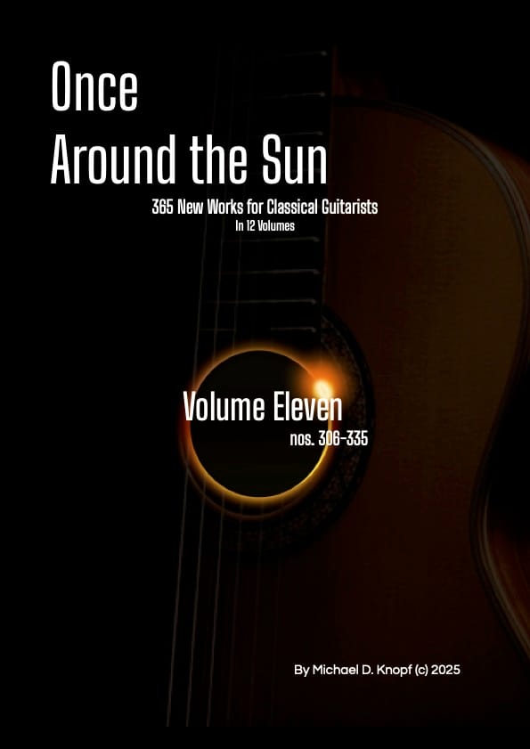 Once Around the Sun – Volume 11 - Score Cover