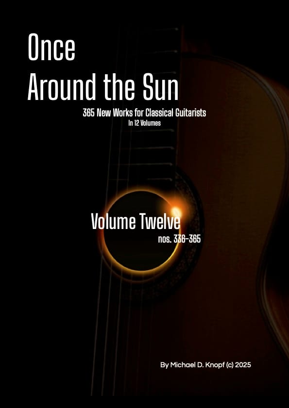Once Around the Sun - Volume 12 12 Once Around the Sun – Volume 12 - Score Cover