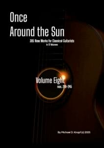 Once Around the Sun - Volume 8 5 Once Around the Sun – Volume 8 - Score Cover
