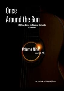 Once Around the Sun – Volume 9 - Score Cover
