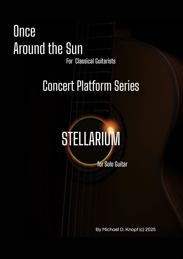 Stellarium for Solo Guitar 12 Stellarium for Solo Guitar - Score Cover