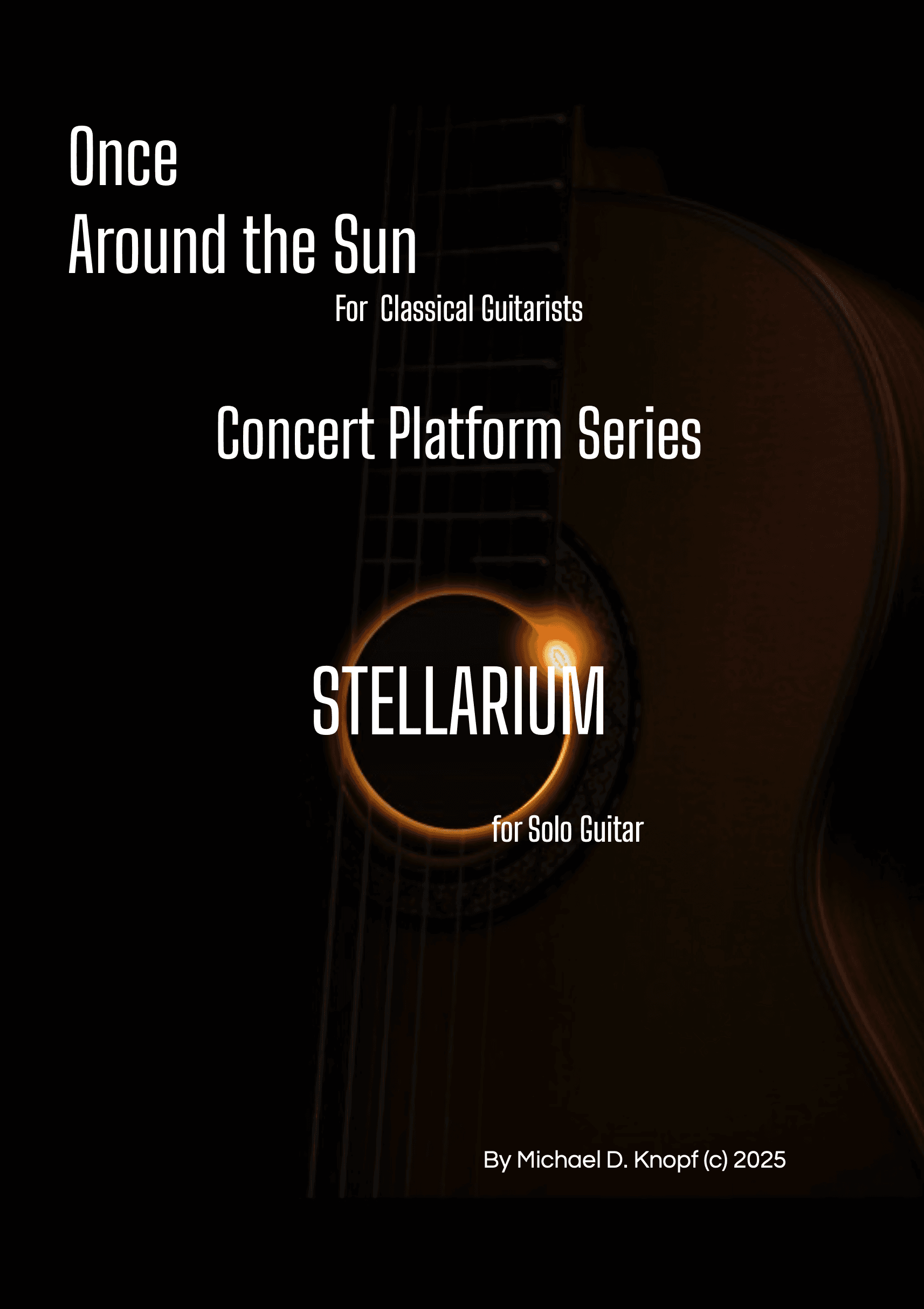 Stellarium for Solo Guitar 1 outer title
