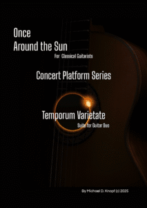 Temporum Varietate – Suite for Two Guitars (Score) - Score Cover