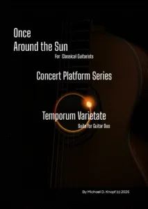 Temporum Varietate – Suite for Two Guitars (Score) - Score Cover