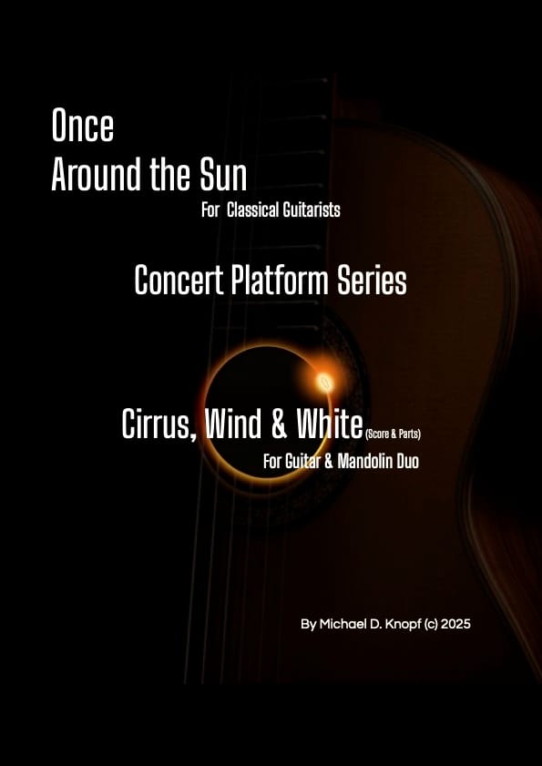 Cirrus, Wind, and White - Score Cover
