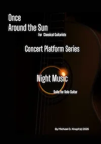Night Music – Suite for Solo Guitar (2026) - Score Cover