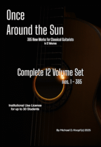 Once Around The Sun – Institutional Use (3 years, unlimited in house use) Complete 12 Volumes now just AUD $799 - Score Cover