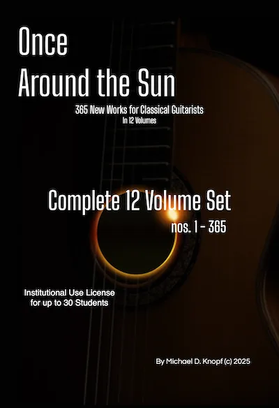 Once Around The Sun – Institutional Use (3 years, unlimited in house use) Complete 12 Volumes now just AUD $799 - Score Cover